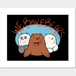 We Bare Bears Posters and Art